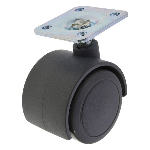 双輪キャスター 40 ウレタン 1セット