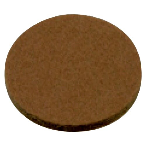 クッションフェルト 丸21ブラウン 1セ