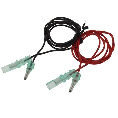 防水ギボシ端子付コード(赤・黒 Y504