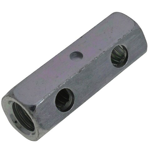 異径高ナット小型窓付き W3/8−M10