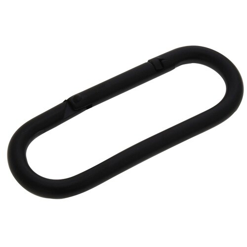 ミニカラビナ 黒 5 1セット(5個入)