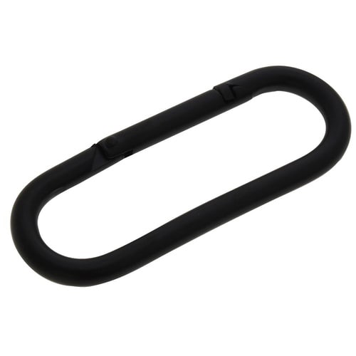 ミニカラビナ 黒 6 1セット(5個入)