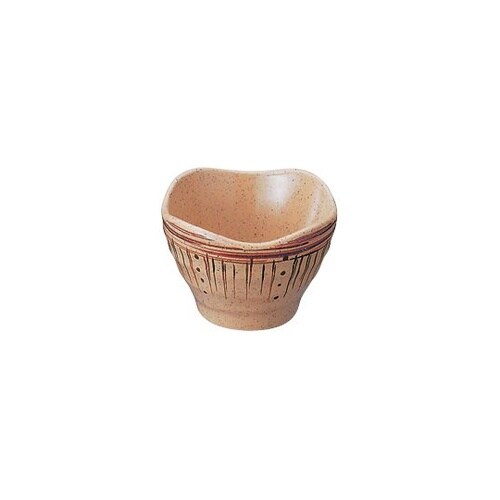 三方小鉢 すえの里 茶色 MD−23−S