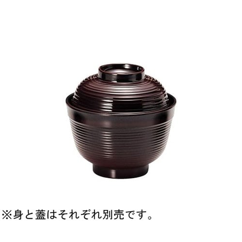メラミン汁椀 小(蓋)溜(ため) MF−