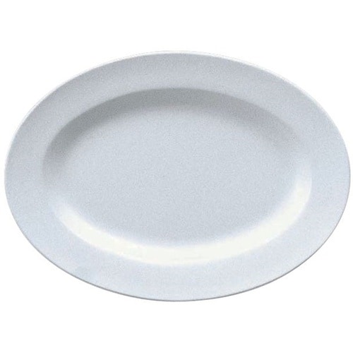 小判皿 中 ホワイト No.23−W