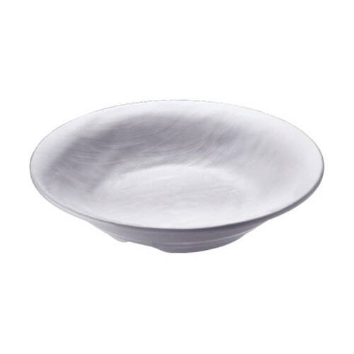 19cm深皿 弦 白 SJ−71−W