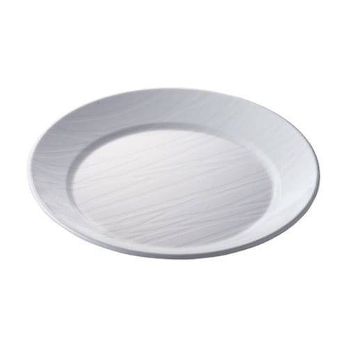 20cm丸皿 弦 白 SJ−72−W