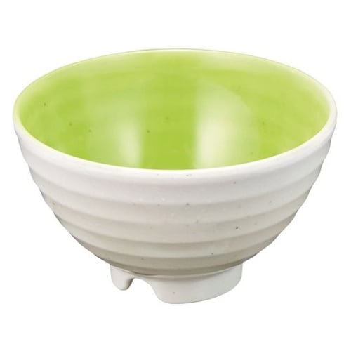 ロクロ飯碗 中(身)コヒキ若草 YH−4