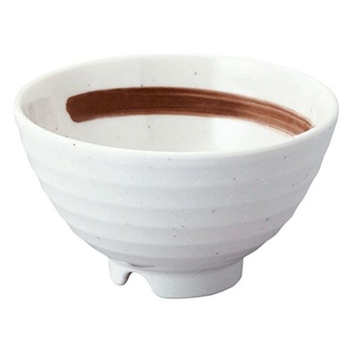 ロクロ飯碗 中(身)渦刷毛目(うずはけめ