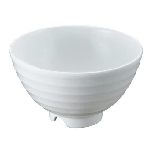 ロクロ飯碗 中(身)白 YH−410−W