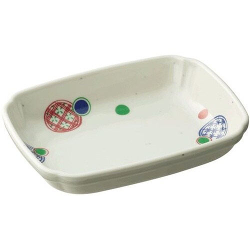 長角皿(身)小手毬 YH−900−KT