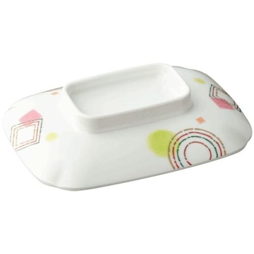 長角皿(蓋)とう花 YH−901−TU