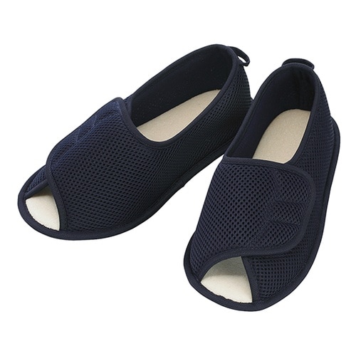 早快マジック オープン 片足 右のみ 紺