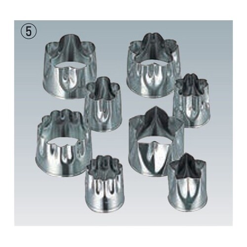 18−8 ビスケット抜型 5大小8pcs