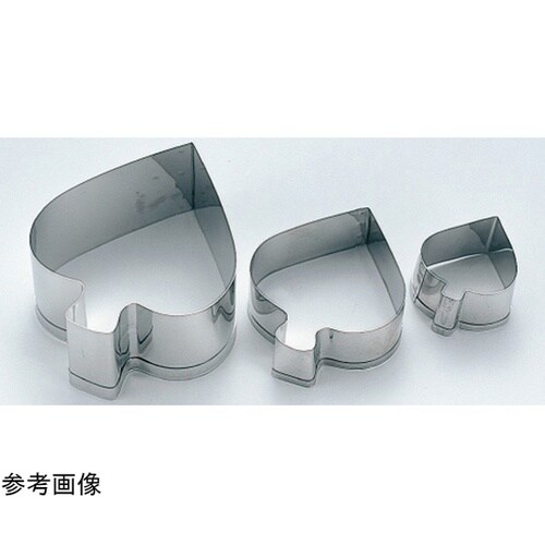 クッキー抜型 スペード 中