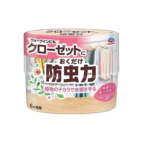 クローゼットおくだけ防虫力 フローラルソ