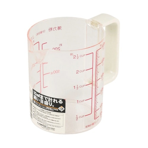 ベジライブ 耐熱計量カップ 500mL