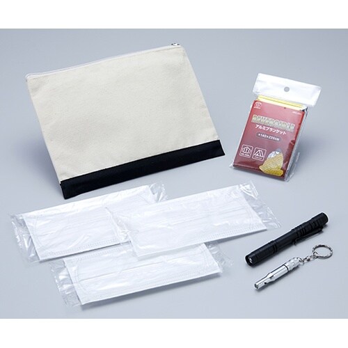 防災士が考えた携帯避難セット 1ケース(