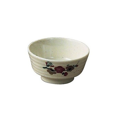 メラミン「元禄梅」 のぞき U−6