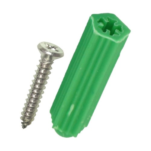 皿頭タッピングネジ(径3mm)中空壁・石