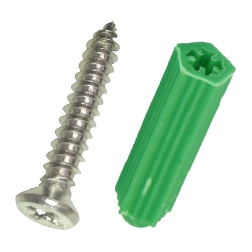皿頭タッピングネジ(径4mm)中空壁・石