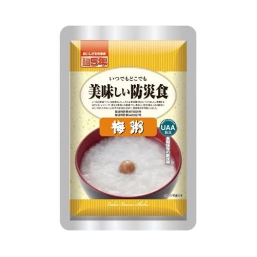 美味しい防災食 単品 梅粥