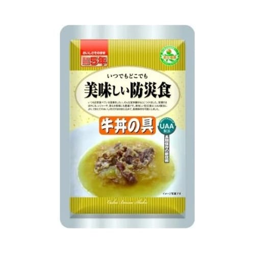 美味しい防災食 単品 牛丼の具