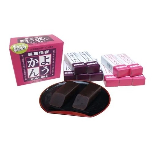 長期保存用一口羊羹 本煉・小倉 各5本入