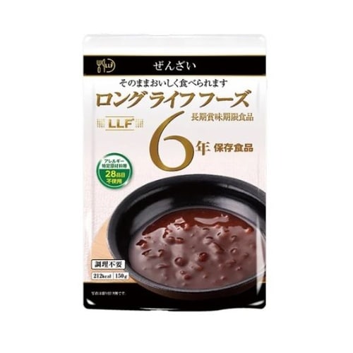 常温長期賞味期限食品 ぜんざい 単品