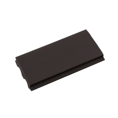 塩ビフラットエンド ダークブラウン 金具