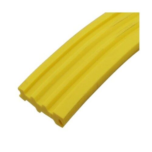 充填タイヤ イエロー 金具35巾用 10