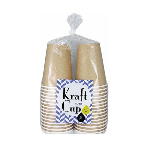 紙コップ クラフトカップ 410mL 3