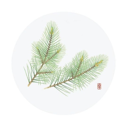 和風コースター 四季 丸型(50枚入)W