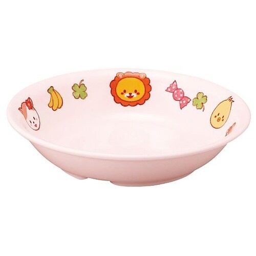 メラミン子供食器 みんなともだち。深皿