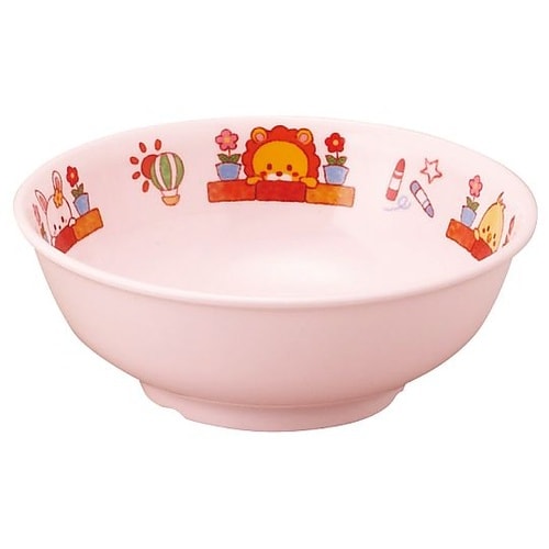 メラミン子供食器 みんなともだち。丼 Y