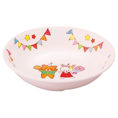 メラミン子供食器 みんなともだち。小皿