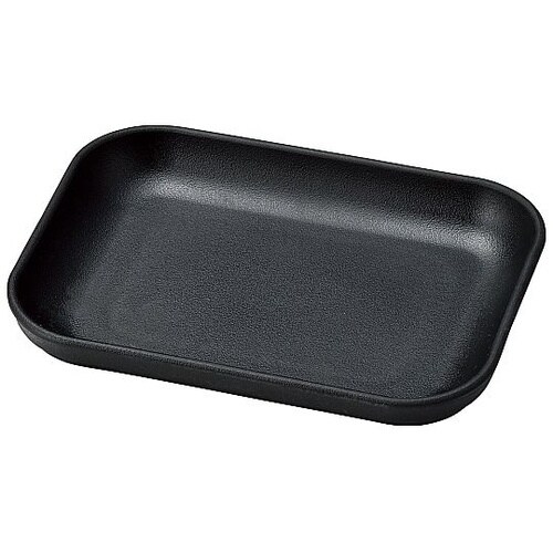 耐熱角皿 小 黒 12×16×H2.5c