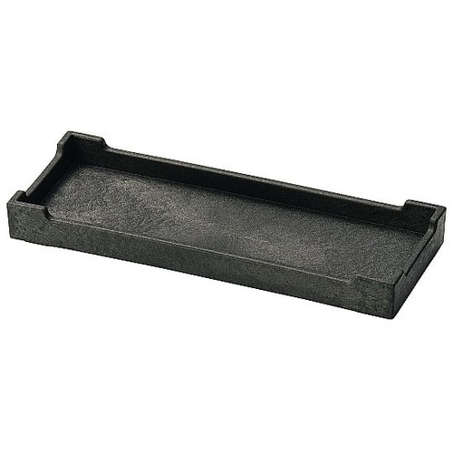 樹脂製 カスター盆 ブラック M44−1