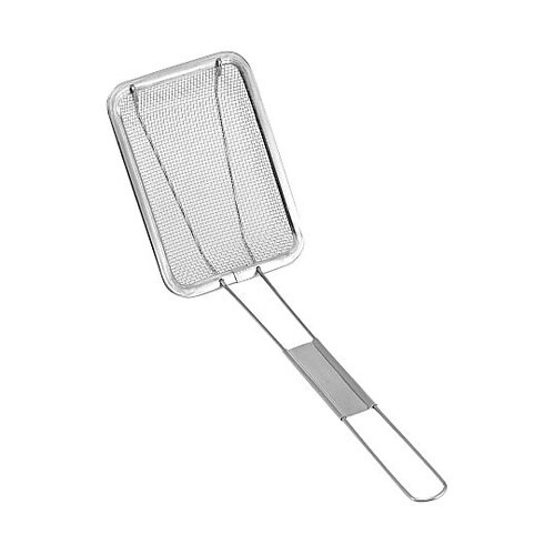 ステンレス シンプルミニ角型カス揚げ