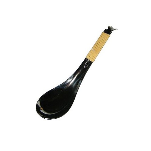 18−8 籐づる巻 レンゲスプーン 穴無