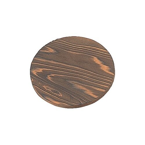 焼杉 鍋敷 丸 大 φ150 穴無