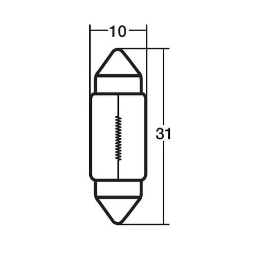 ルームランプ・マップランプ用電球 12V