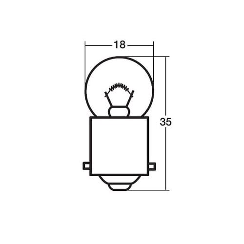シングル球 12V7.5W /入数:1箱