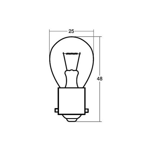 ブリスター電球 12V3 2個入り NO