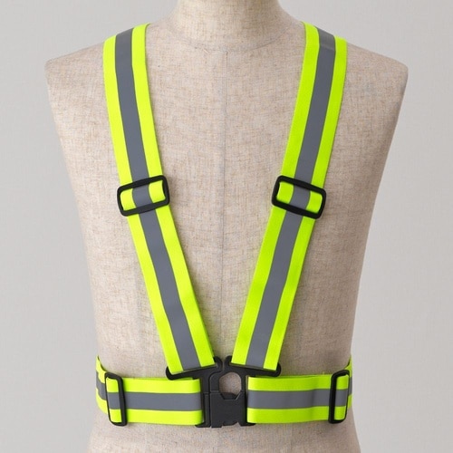 反射付ベルト式ベスト VA001−FY