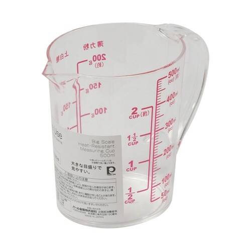 Simple Use 大きい目盛耐熱計量