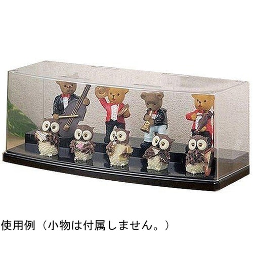 ラウンドディスプレイケース ワイドL型