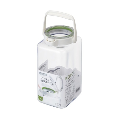 保存容器 密閉 2.4L キーポット 角