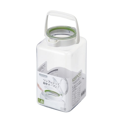 保存容器 密閉 2.8L キーポット 角