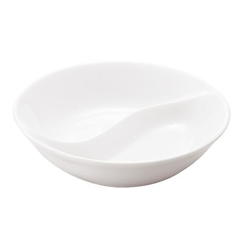 燕舞ボーンチャイナ 仕切付ミニディッシュ